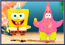 Spongebob & Patrick (BFF) (Glitter) Action Figure