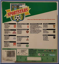 Diego Maradona from Sportstars - Basic Series manufactured by Kenner [Back]