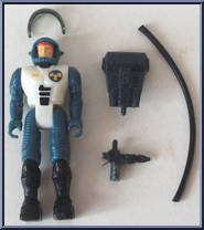Sgt. Red Baker from Starcom - Star Wing manufactured by Coleco [Loose]
