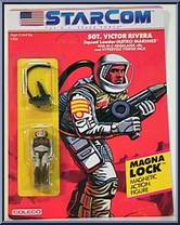Sgt. Victor Rivera from Starcom - Astro Marines manufactured by Coleco [Front]