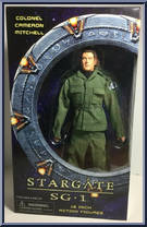 Colonel Cameron Mitchell from Stargate SG-1 - 12" Cloth Figures manufactured by Diamond [Front]