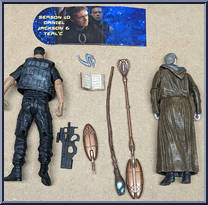 Daniel Jackson / Teal'C (Season 10) from Stargate SG-1 - 2-Packs manufactured by Diamond [Loose]