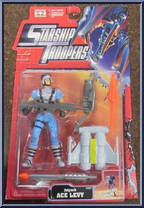 Ace Levy (Jetpack) from Starship Troopers - Basic Series manufactured by Galoob [Front]