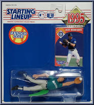 Alex Rodriguez (Extended) from Starting Lineup - Baseball - 1995 Series manufactured by Kenner [Front]