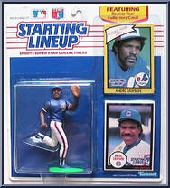 Andre Dawson (Expos) from Starting Lineup - Baseball - 1990 Series manufactured by Kenner [Front]