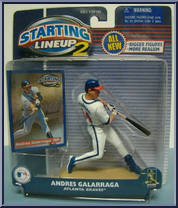 Andres Galarraga from Starting Lineup - Baseball - 2001 Series manufactured by Kenner [Front]