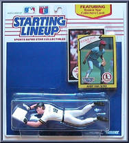 Andy Van Slyke (Cardinals) from Starting Lineup - Baseball - 1990 Series manufactured by Kenner [Front]