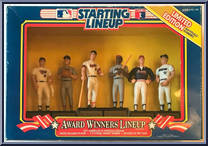 Award Winners 1991 Lineup from Starting Lineup - Baseball - Team Sets manufactured by Kenner [Front]