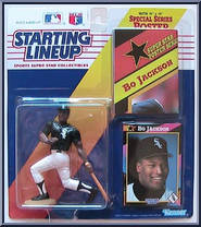Bo Jackson (White Sox) from Starting Lineup - Baseball - 1992 Series manufactured by Kenner [Front]