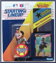 Bret Saberhagen (Mets) (Extended) from Starting Lineup - Baseball - 1992 Series manufactured by Kenner [Front]