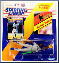Brian McRae (Royals) from Starting Lineup - Baseball - 1992 Series manufactured by Kenner [Front]