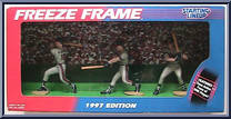 Chipper Jones from Starting Lineup - Baseball - Freeze Frame - 1997 manufactured by Kenner [Front]