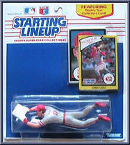 Chris Sabo (Reds) from Starting Lineup - Baseball - 1990 Series manufactured by Kenner [Front]