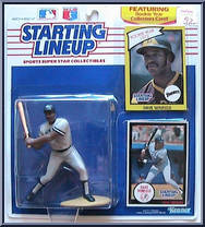 Dave Winfield (Mets) from Starting Lineup - Baseball - 1990 Series manufactured by Kenner [Front]