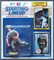 Dennis Eckersley (Athletics) from Starting Lineup - Baseball - 1990 Series manufactured by Kenner [Front]