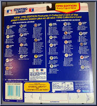 Don Mattingly (Yankees) from Starting Lineup - Baseball - 1990 Series manufactured by Kenner [Back]