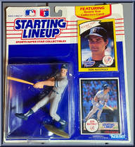 Don Mattingly (Yankees) from Starting Lineup - Baseball - 1990 Series manufactured by Kenner [Front]