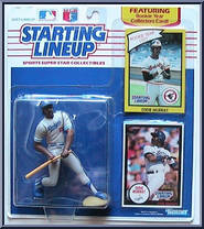 Eddie Murray (Dodgers) from Starting Lineup - Baseball - 1990 Series manufactured by Kenner [Front]