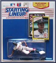 Ellis Burks (Red Sox) from Starting Lineup - Baseball - 1990 Series manufactured by Kenner [Front]
