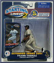 Frank Thomas from Starting Lineup - Baseball - 2001 Series manufactured by Kenner [Front]