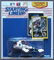 Gary Pettis (Angels) from Starting Lineup - Baseball - 1990 Series manufactured by Kenner [Front]