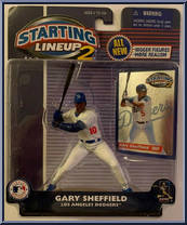 Gary Sheffield from Starting Lineup - Baseball - 2001 Series manufactured by Kenner [Front]