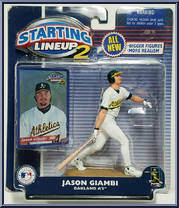 Jason Giambi from Starting Lineup - Baseball - 2001 Series manufactured by Kenner [Front]
