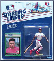Kal Daniels from Starting Lineup - Baseball - 1989 Series manufactured by Kenner [Front]