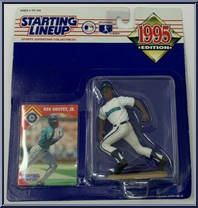 Ken Griffey Jr from Starting Lineup - Baseball - 1995 Series manufactured by Kenner [Front]