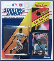 Ken Griffey Jr (Mariners) from Starting Lineup - Baseball - 1992 Series manufactured by Kenner [Front]