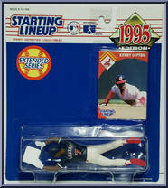 Kenny Lofton from Starting Lineup - Baseball - 1995 Series manufactured by Kenner [Front]