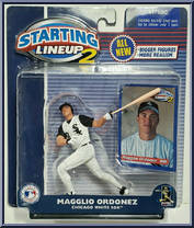 Magglio Ordonez from Starting Lineup - Baseball - 2001 Series manufactured by Kenner [Front]