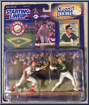 Mark McGwire / Mark McGwire from Starting Lineup - Baseball - Classic Doubles - 1999 manufactured by Kenner [Front]