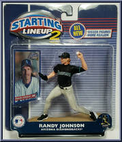 Randy Johnson from Starting Lineup - Baseball - 2001 Series manufactured by Kenner [Front]