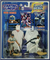 Alex Rodriguez / Ken Griffey Jr from Starting Lineup - Baseball - Classic Doubles - 1998 manufactured by Kenner [Front]