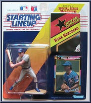 Ryne Sandberg (Cubs) from Starting Lineup - Baseball - 1992 Series manufactured by Kenner [Front]