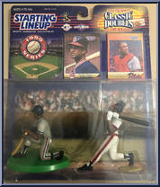 Sandy Alomar / Sandy Alomar from Starting Lineup - Baseball - Classic Doubles - 1999 manufactured by Kenner [Front]