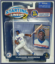 Vladimir Guerrero from Starting Lineup - Baseball - 2001 Series manufactured by Kenner [Front]