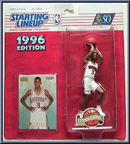 Allen Iverson from Starting Lineup - Basketball - 1996 Series manufactured by Kenner [Front]