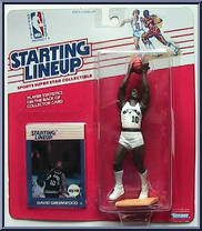 David Greenwood from Starting Lineup - Basketball - 1988 Series manufactured by Kenner [Front]