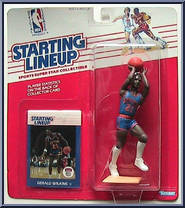 Gerald Wilkins from Starting Lineup - Basketball - 1988 Series manufactured by Kenner [Front]