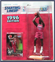 Jerry Stackhouse from Starting Lineup - Basketball - 1996 Series manufactured by Kenner [Front]