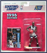Shaquille O'Neal from Starting Lineup - Basketball - 1996 Series manufactured by Kenner [Front]