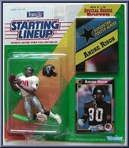 Andre Rison from Starting Lineup - Football - 1992 Series manufactured by Kenner [Front]