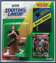 Bobby Hebert from Starting Lineup - Football - 1992 Series manufactured by Kenner [Front]