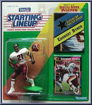 Earnest Byner from Starting Lineup - Football - 1992 Series manufactured by Kenner [Front]