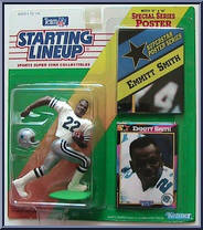 Emmitt Smith from Starting Lineup - Football - 1992 Series manufactured by Kenner [Front]