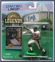 Gale Sayers from Starting Lineup - Football - Hall of Fame Legends - 1998 manufactured by Kenner [Front]