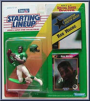 Rob Moore from Starting Lineup - Football - 1992 Series manufactured by Kenner [Front]