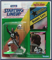 Ronnie Lott from Starting Lineup - Football - 1992 Series manufactured by Kenner [Front]